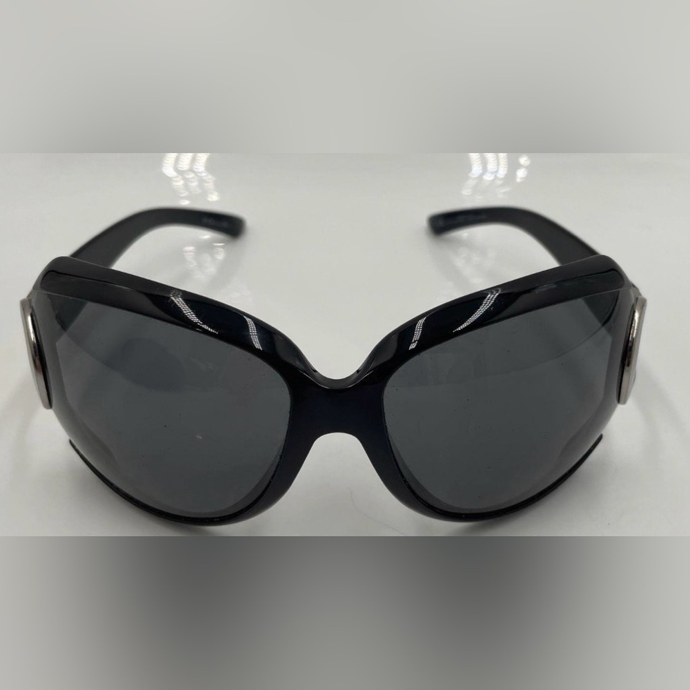 Christian Dior Women’s Black Wrap Sunglasses- Stronger 1-Made in Italy